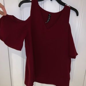 Off the shoulder shirt